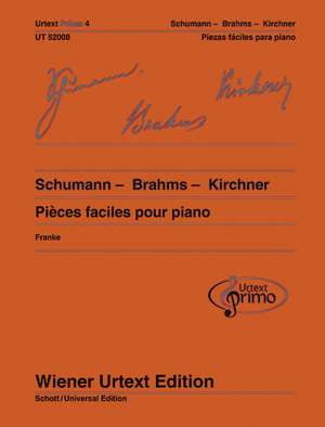 Schumann - Brahms - Kirchner de Robert Schumann