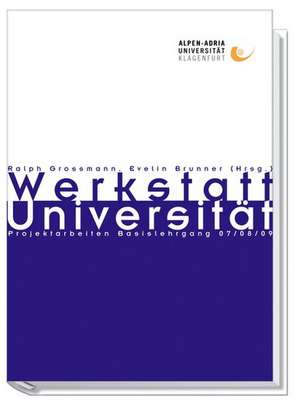 Werkstatt Universität 2 de Evelin Bauer