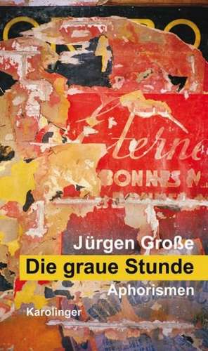 Die graue Stunde de Jürgen Große