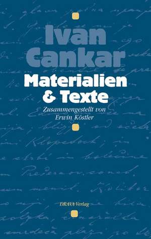 Materialien und Texte de Ivan Cankar