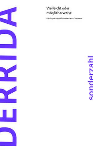 Vielleicht oder möglicherweise de Jacques Derrida