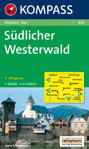 Südlicher Westerwald 1 : 50 000