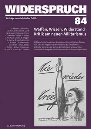 Widerspruch 84 de Redaktion Widerspruch