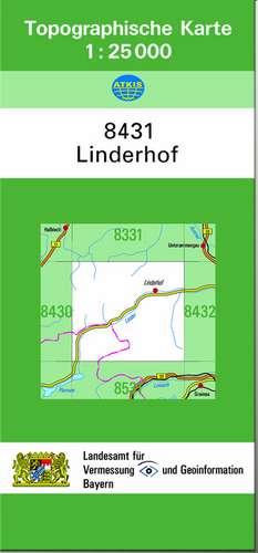 Linderhof 1 : 25 000