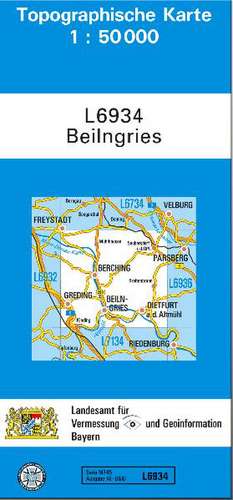 Beilngries 1 : 50 000. Normalausgabe