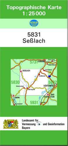 Seßlach 1 : 25 000