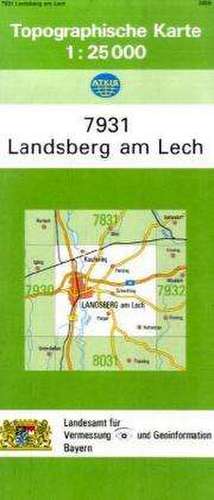 Landsberg am Lech 1 : 25 000