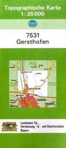 Gersthofen 1 : 25 000