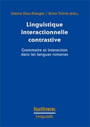 Linguistique interactionnelle contrastive de Sabine Diao-Klaeger