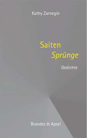 SaitenSprünge de Kathy Zarnegin