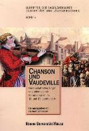 Chanson und Vaudeville de Herbert Schneider