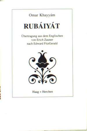 Rubaiyat de Erich Zauner