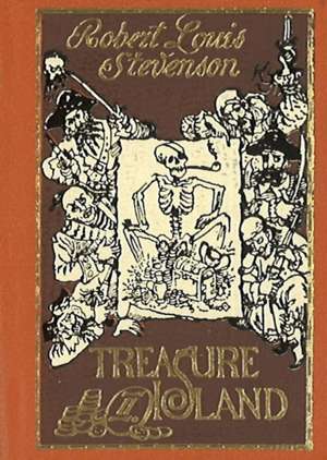 Treasure Island Minibook (2 Volumes) - Limited Gilt-Edged Edition de Robert L Stevenson