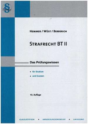 Strafrecht BT II de Karl-Edmund Hemmer
