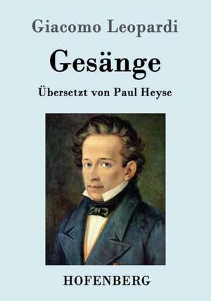 Gesänge de Giacomo Leopardi