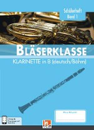 Leitfaden Bläserklasse. Schülerheft Band 1 - Klarinette de Bernhard Sommer