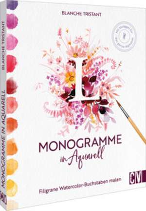 Monogramme in Aquarell de Blanche Tristant