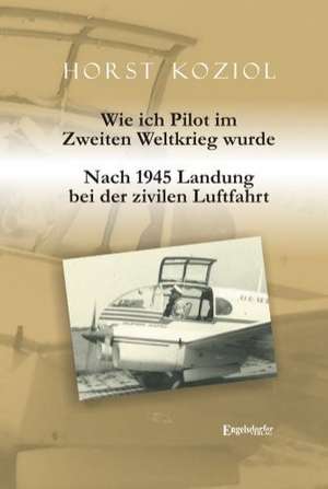 Wie ich Pilot im Zweiten Weltkrieg wurde de Horst Koziol