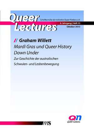 Mardi Gras und Queer History Down Under de Graham Willet