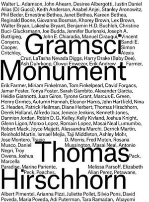 Thomas Hirschhorn: Gramsci Monument de Stephen Hoban