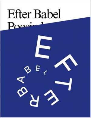 After Babel - Poetry will be made by all! - 89plus / Efter Babel - Poesin kommer att göras av alla! - 89plus de Simon Castets