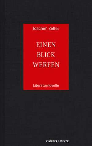 Einen Blick werfen de Joachim Zelter