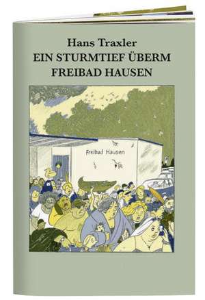 Ein Sturmtief überm Freibad Hausen de Hans Traxler