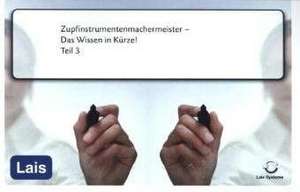 Zupfinstrumentenmachermeister - Das Wissen in Kürze