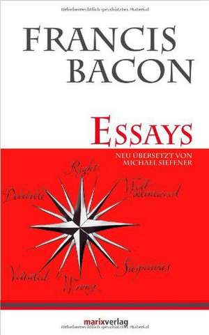 Essays de Francis Bacon