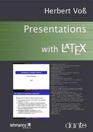 Presentations with LaTeX de Herbert Voß
