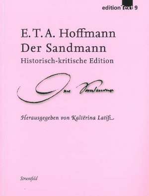 Der Sandmann de E. T. A. Hoffmann