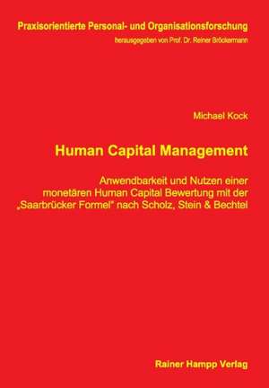 Human Capital Management de Michael Kock