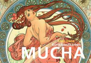 Postkartenbuch Alfons Mucha de Alfons Mucha