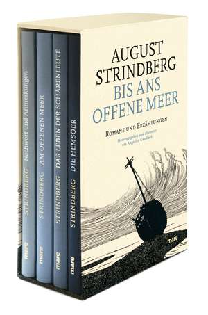 Bis ans offene Meer. 4 Bände de August Strindberg