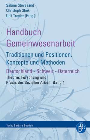 Handbuch Gemeinwesenarbeit de Sabine Stövesand