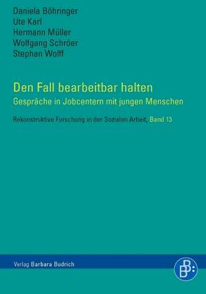 Den Fall bearbeitbar halten de Daniela Böhringer