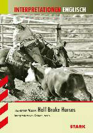 Interpretationen - Englisch Jeanette Walls: Half Broke Horses de Rainer Jacob