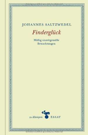 Finderglück de Johannes Saltzwedel