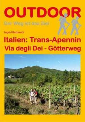 Italien: Trans-Apennin Via degli Dei - Götterweg de Ingrid Retterath