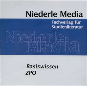 Basiswissen ZPO. CD de Sönke Gödeke