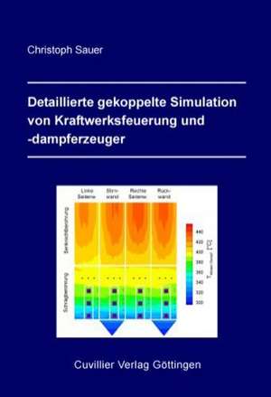 Detaillierte gekoppelte Simulation von Kraftwerksfeuerung und -dampferzeuger de Christoph Sauer