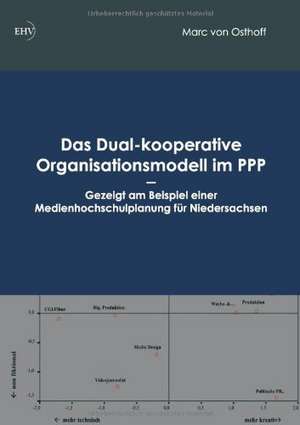 Das Dual-kooperative Organisationsmodell im PPP de Marc von Osthoff