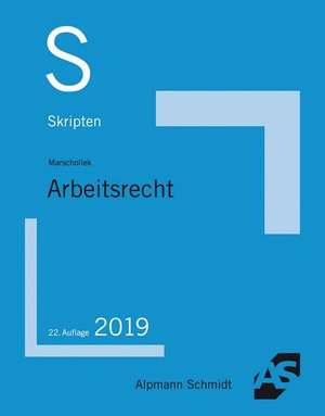 Skript Arbeitsrecht de Günter Marschollek