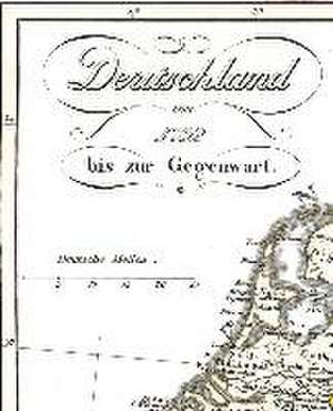 Historische Karte: DEUTSCHLAND von 1792-1854 (Plano) de Karl von Spruner