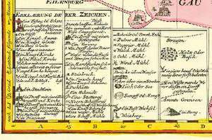 Historische Karte: Amt Dresden mit den Ämtern Moritzburg, Radberg, Dippoldiswalde und Lausnitz, um 1720 (Plano) de Peter Schenk