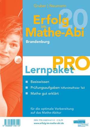 Erfolg im Mathe-Abi 2020 Lernpaket 'Pro' Brandenburg de Helmut Gruber