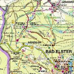 Südliches Vogtland - Bäderregion Bad Elster - Bad Brambach - Frantiskovy Lazne - Cheb 1 : 33 000