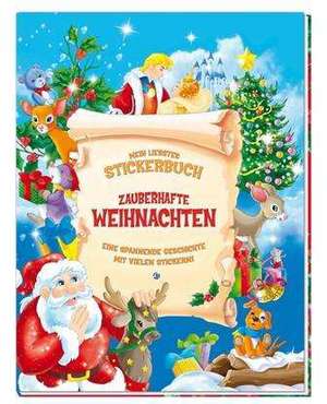 Mein Stickerbuch Weihnachten