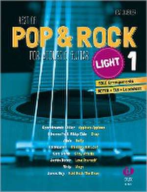 Best of Pop & Rock for Acoustic Guitar light 1 de Beat Scherler