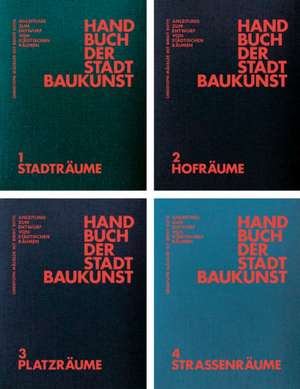 Handbuch der Stadtbaukunst – Anleitung zum Entwurf von städtischen Räumen de Christoph Mäckler